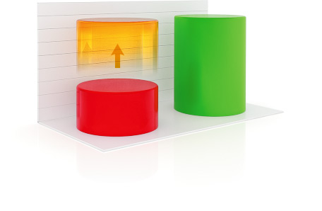 График увеличения мощности двигателя